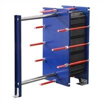 Échangeur de chaleur à plaques de refroidisseur d'huile de moteur marin